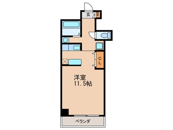 ブランメゾン堀川の物件間取画像